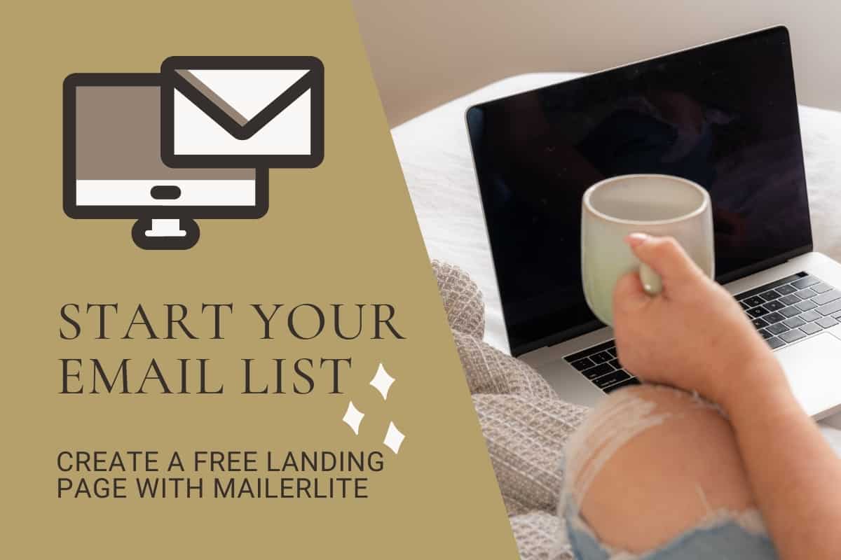 Create a Landing Page with MailerLite