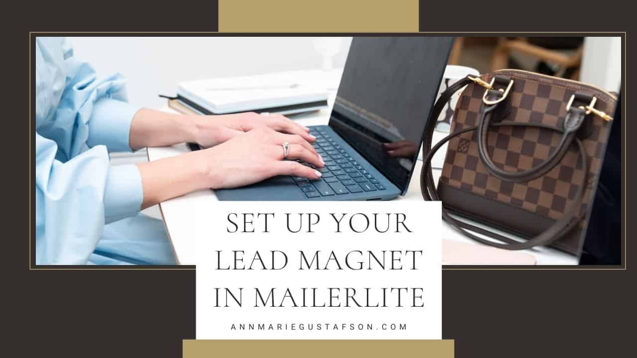MailerLite Lead Magnet Tutorial - How to Make it All Work Together